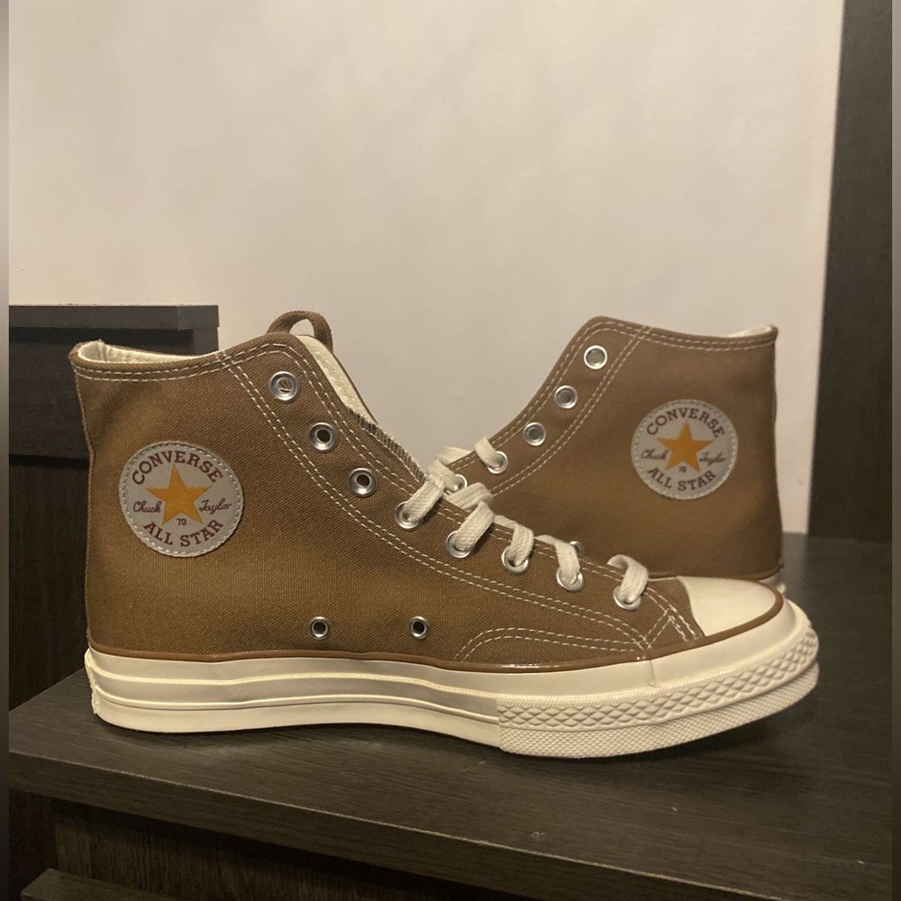 Converse Chuck Taylor All-Star 70 HI - Carhartt Hamilton Brown Size 8.5